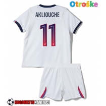 Otroške Nogometnih dresov Paris Saint-Germain Maghnes Akliouche #11 Gostujoči 2026-27 Kratki rokavi (+ hlače)